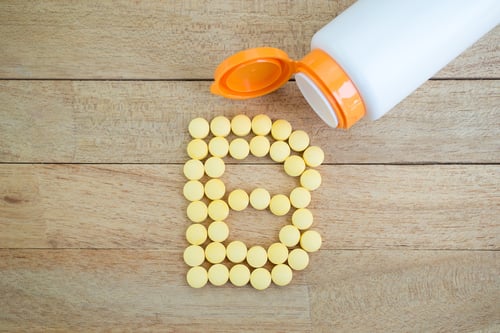 Ilustrasi vitamin B. (Shutterstock)