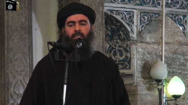 Pemimpin kelompok ekstremis ISIS, Abu Bakr Al-Baghdadi. [AFP]