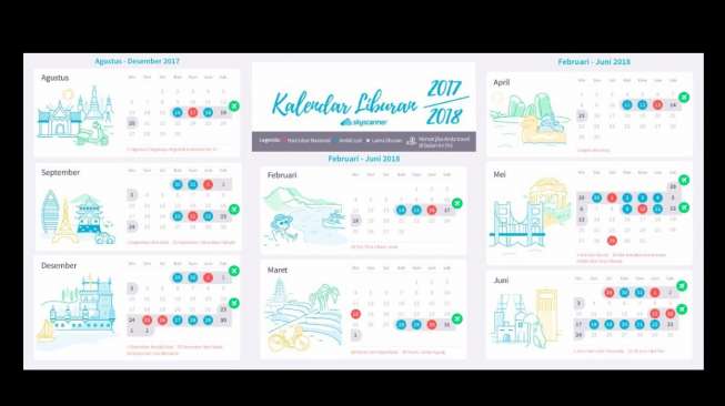 Kalender liburan Skyscanner