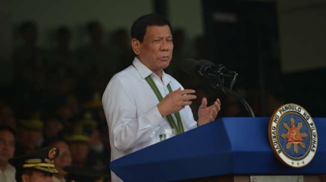 Duterte Nyatakan Lepas Tangan dari Perang terhadap Narkoba