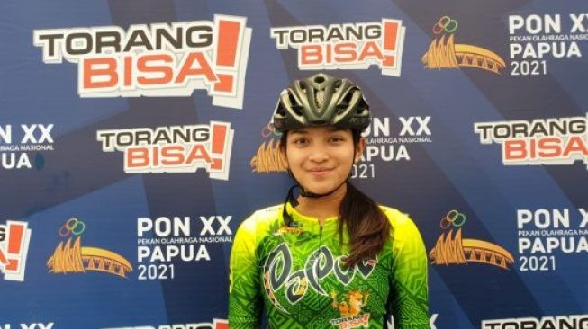 Lagi Atlet Sepatu Roda Putri Papua Raih Medali Emas Lomba 200 Meter