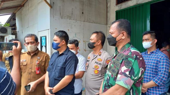 Polres Serang Kota Sidak Gudang Minyak Goreng Di Ibukota Banten