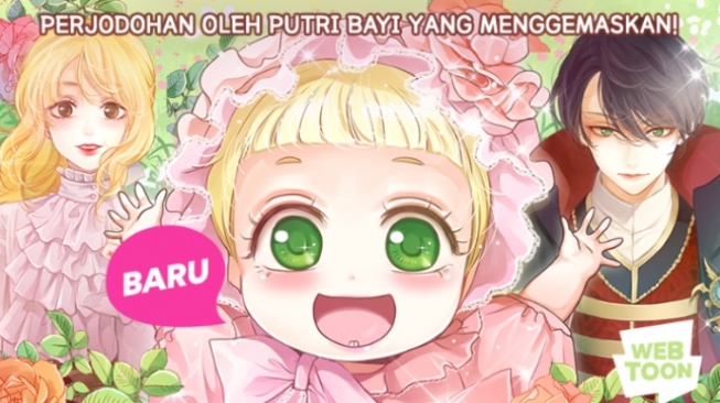 Rekomendasi Webtoon Kerajaan Dengan Tokoh Utama Bocil Berambut Blonde