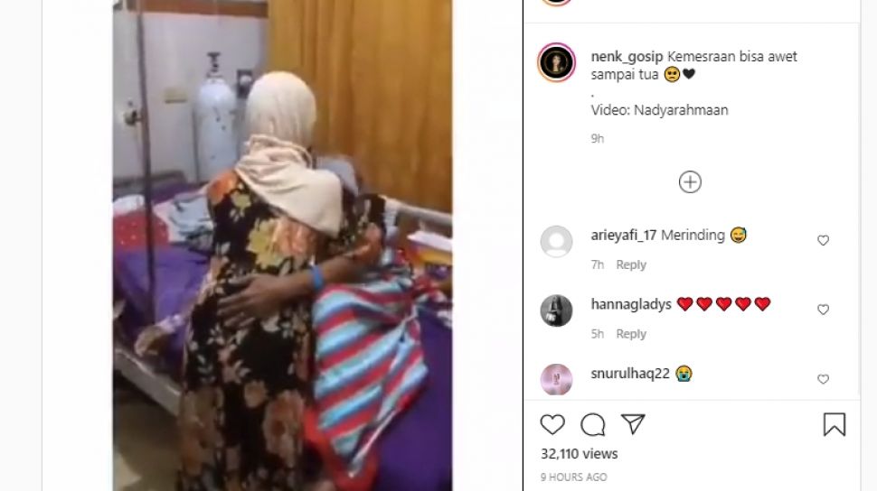 Seminggu Terpisah Momen Haru Pertemuan Kakek Nenek Bikin Warganet Menangis