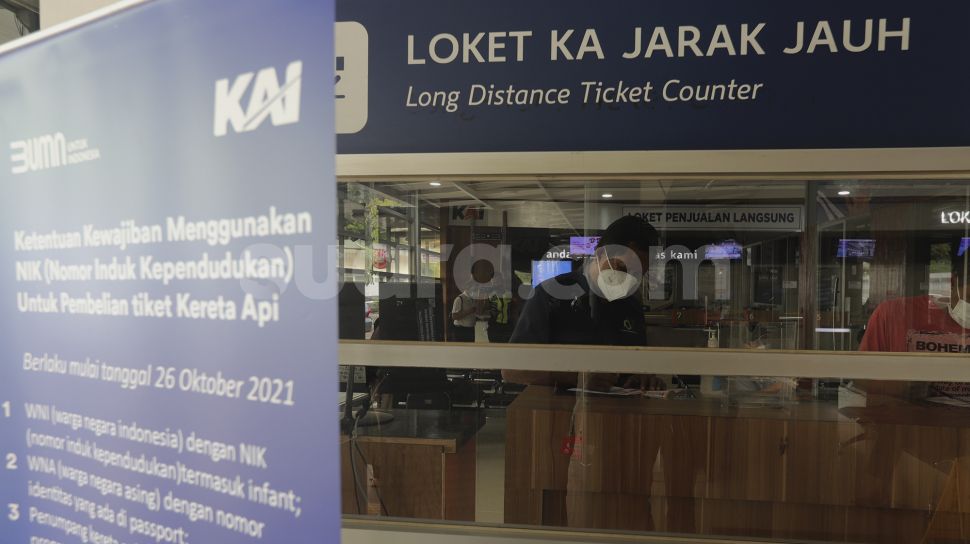 Mulai Hari Ini Beli Tiket KAI Jarak Jauh Wajib Pakai NIK