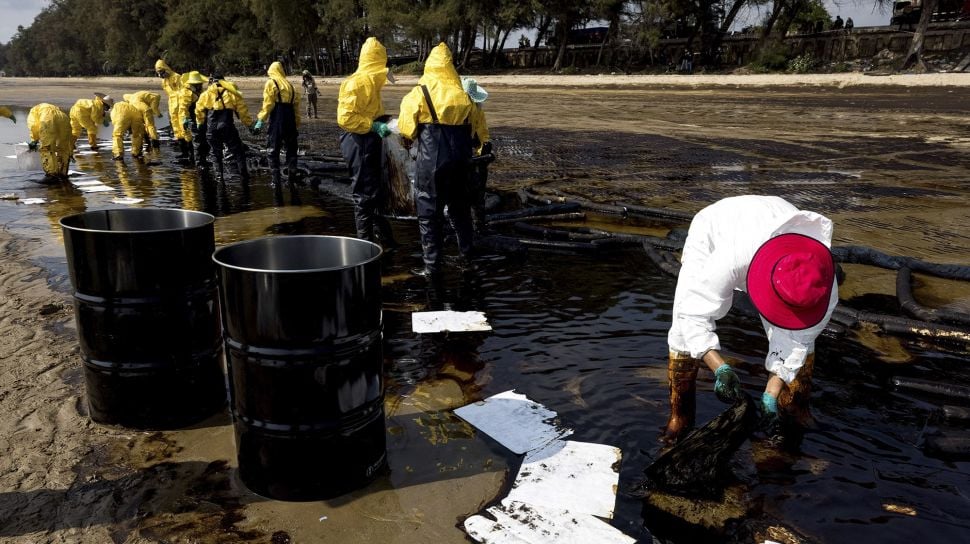 Indonesia Filipina Dan Jepang Latihan Atasi Tumpahan Minyak Di Laut