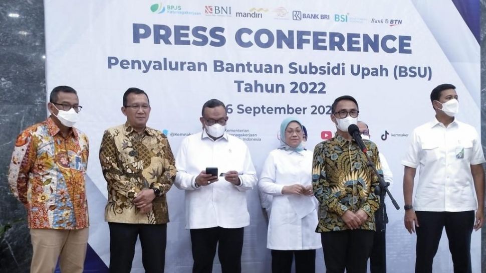 Kemnaker Gandeng Pos Indonesia Untuk Salurkan BSU 2022