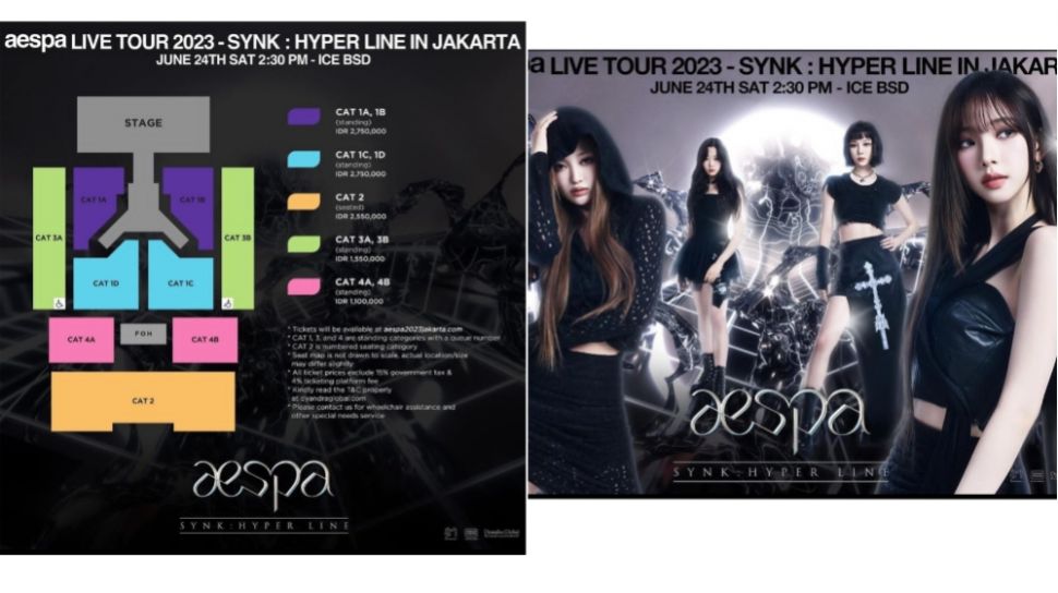 Harga Tiket Konser Aespa Di Jakarta Ini Link Dan Ketentuannya 133956 Hot Sex Picture 8479