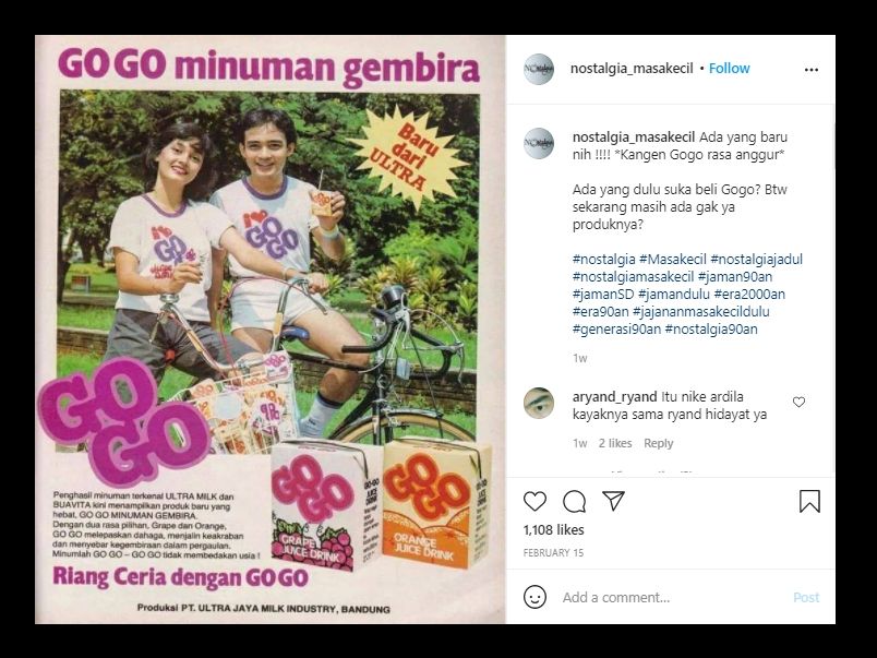 Viral Iklan Minuman Jadul Publik Senyum Senyum Sendiri Lihat Kemasannya