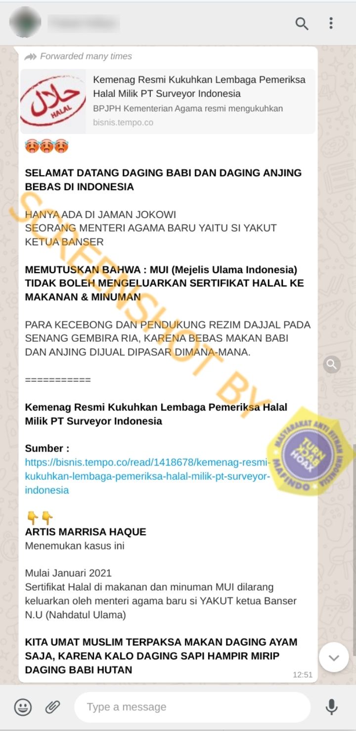 Cek Fakta Klarifikasi Mui Mengeluarkan Daftar Produk Yang Diharamkan My XXX Hot Girl