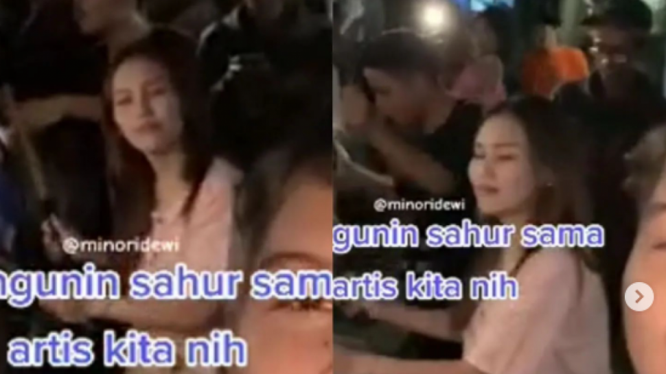 Ekspresi Ayu Ting Ting Ikut Keliling Bangunkan Sahur Heboh Publik