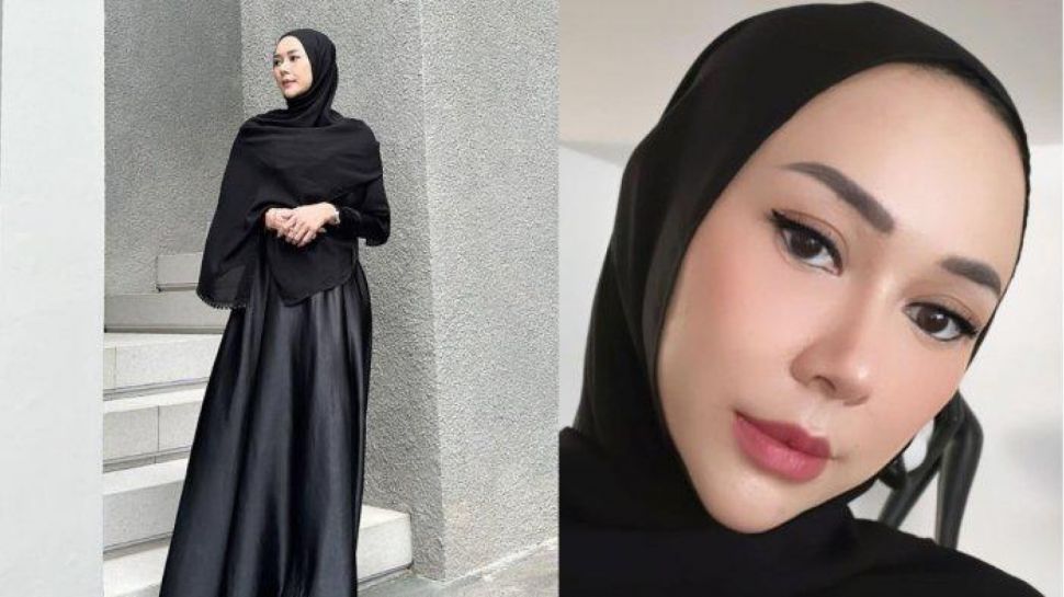 Aura Kasih Berhijab Cantiknya Disebut Bikin Pangling