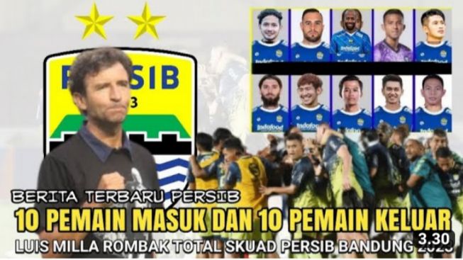 CEK FAKTA Inilah Daftar 20 Pemain Baru Persib Bandung Yang Masuk Dan