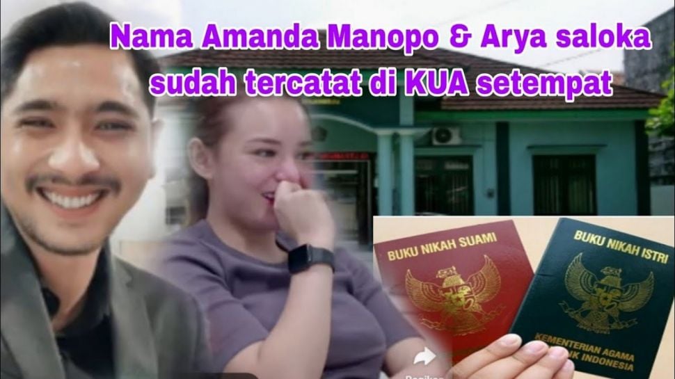 Cek Fakta Resmi Menikah Nama Arya Saloka Dan Amanda Manopo Tercatat