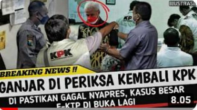 Cek Fakta Ganjar Pranowo Gagal Nyapres Kasus E Ktp Dibuka Lagi Kpk