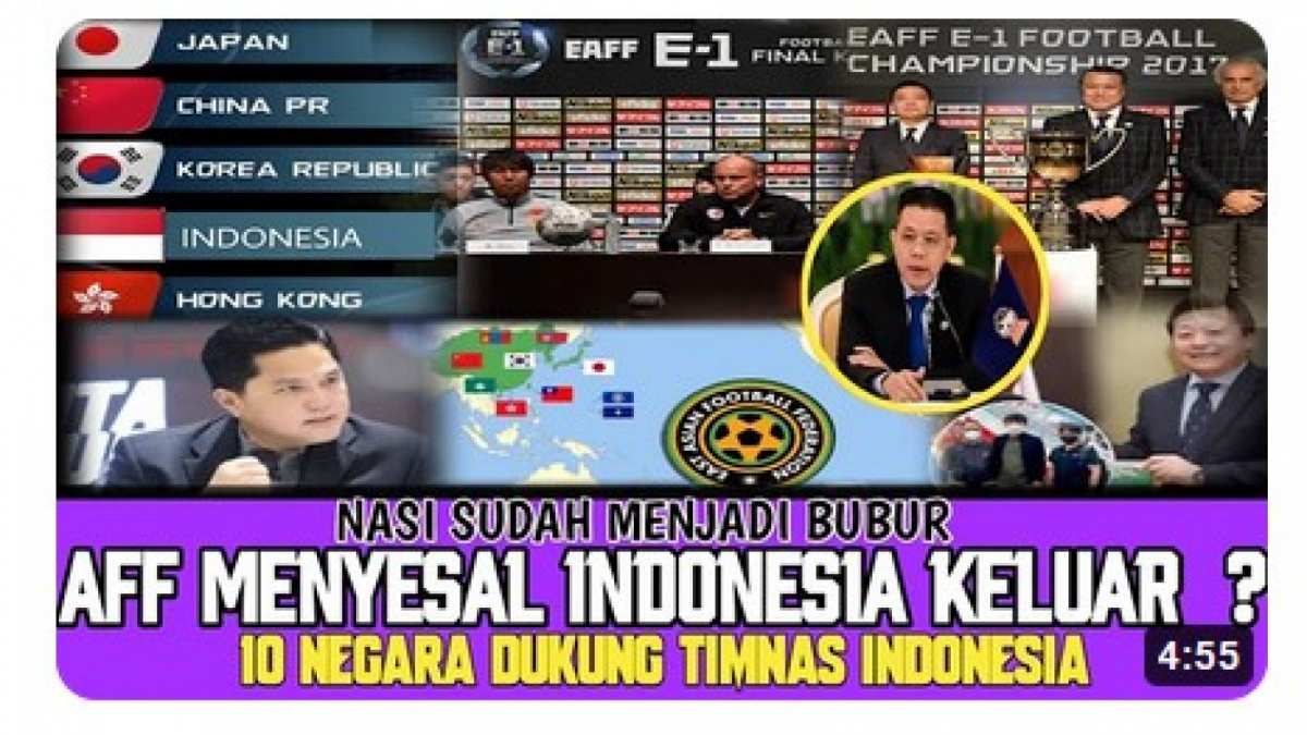 10 Negara Dukung Indonesia Keluar Dari AFF Sekarang Timnas Ikut