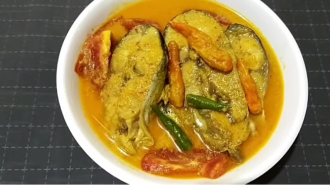 Resep Makanan Khas Pekanbaru Gulai Ikan Patin Bumbu Kuning Ini Pekat