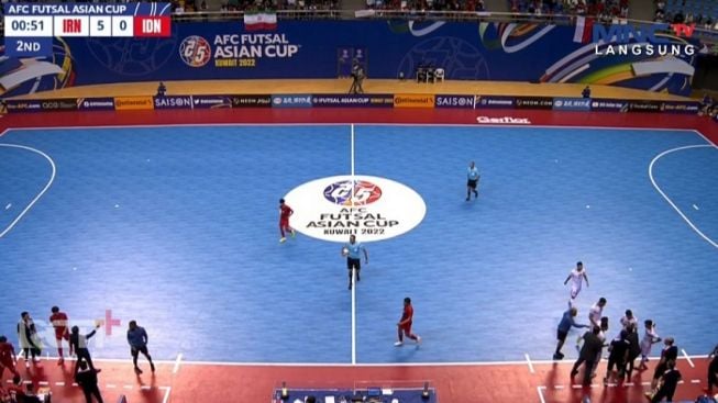 Babak Belur Timnas Futsal Indonesia Takluk Dari Iran Di Afc Futsal