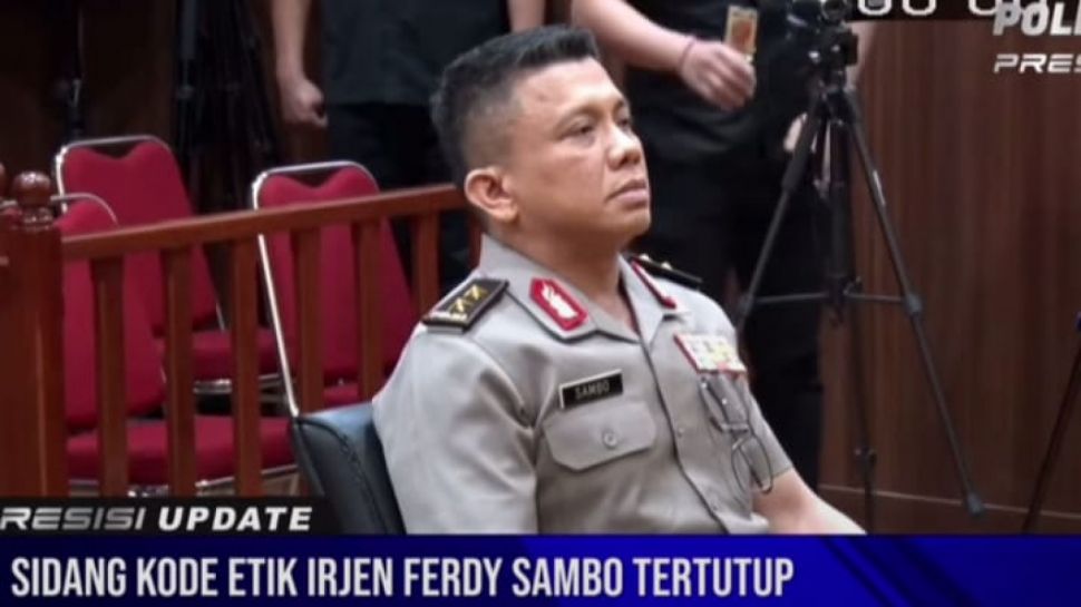 Surat Pengunduran Diri Ditolak Polri Memilih Pecat Ferdy Sambo Tanpa