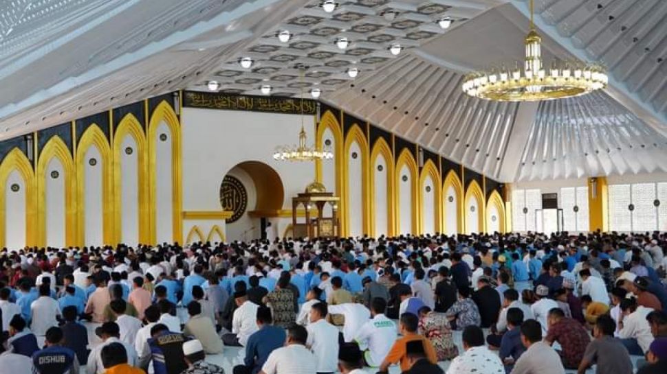 Masjid Agung Dharmasraya Gunakan Konsep Green Building Sejuk Tanpa AC