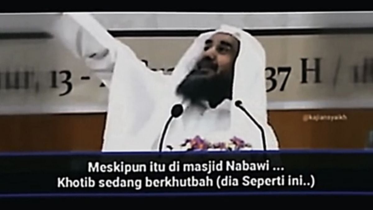 Viral Imam Masjid Madinah Sindir Jamaah Indonesia Yang Doyan Selfie