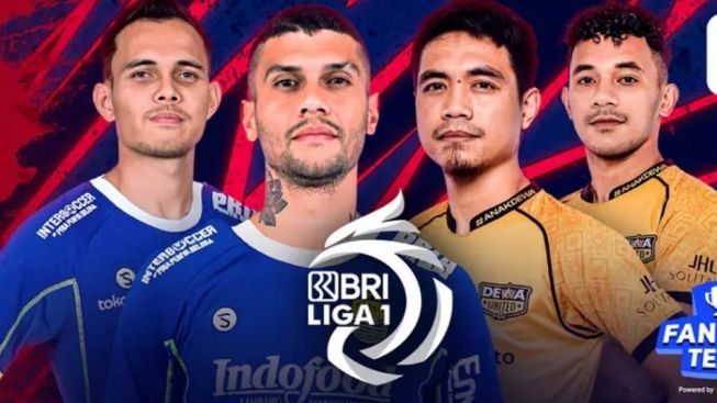 Prediksi Persib Vs Dewa United Bri Liga Skor Head To Head Susunan