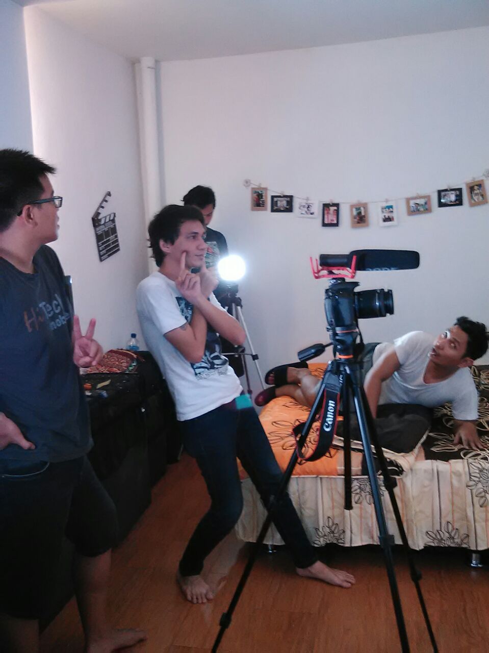 Teater Tagar saat syuting. (Dok. Komunitas Teater Tagar)
