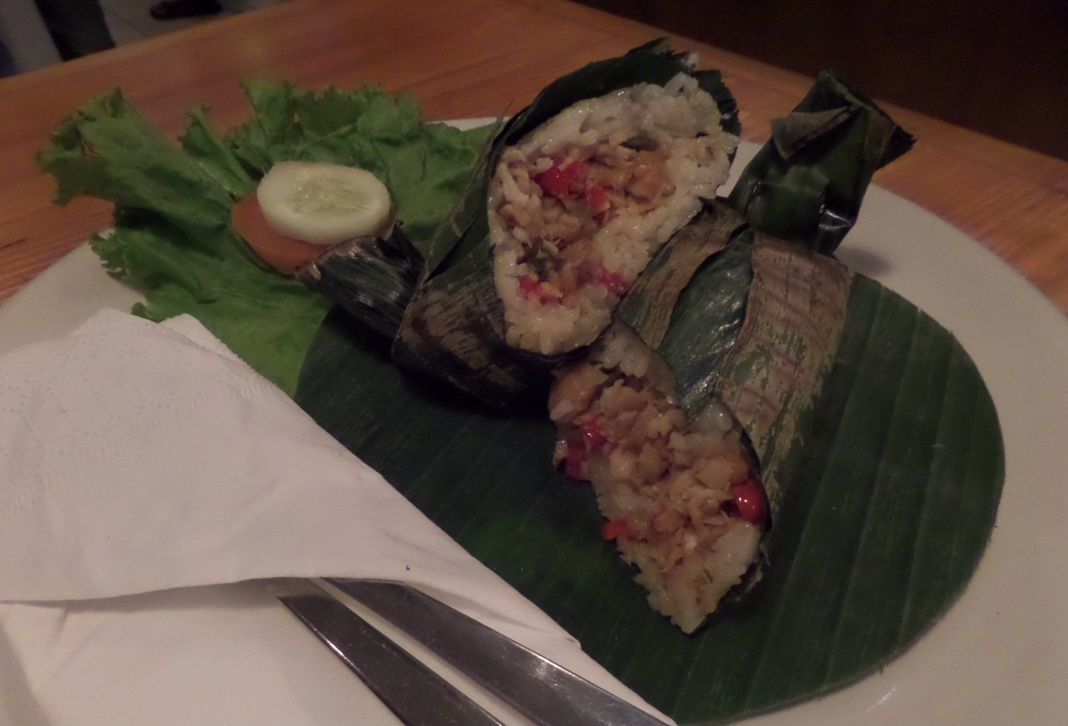 Nasi bakar andalan Paviliun 28. (suara.com/Dinda Rachmawati)