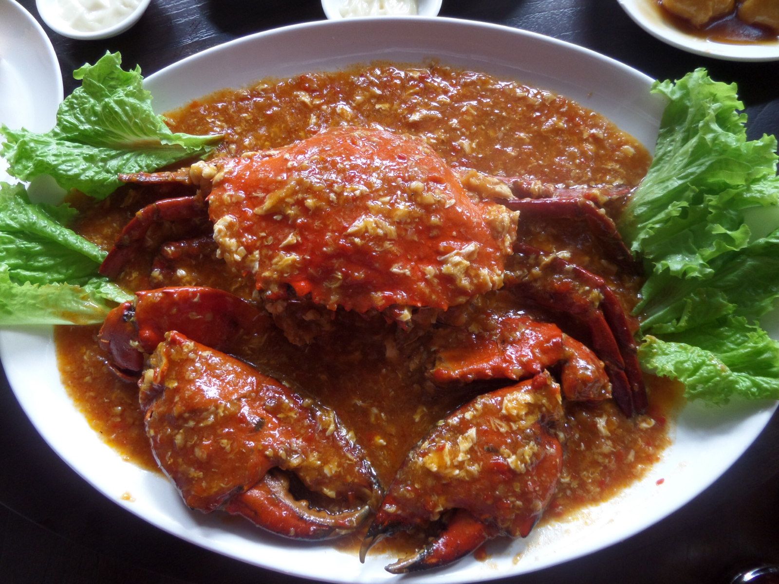 Kepiting saus Singapore ala "48 Signature" (suara.com/Firsta Nodia) 