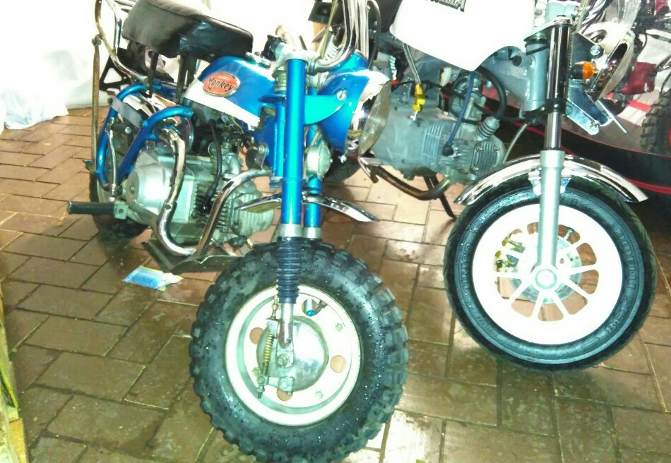 Harga mini bike-nya mulai dari Rp30 juta hingga ratusan juta. (Foto: suara.com/Firsta Nodia)