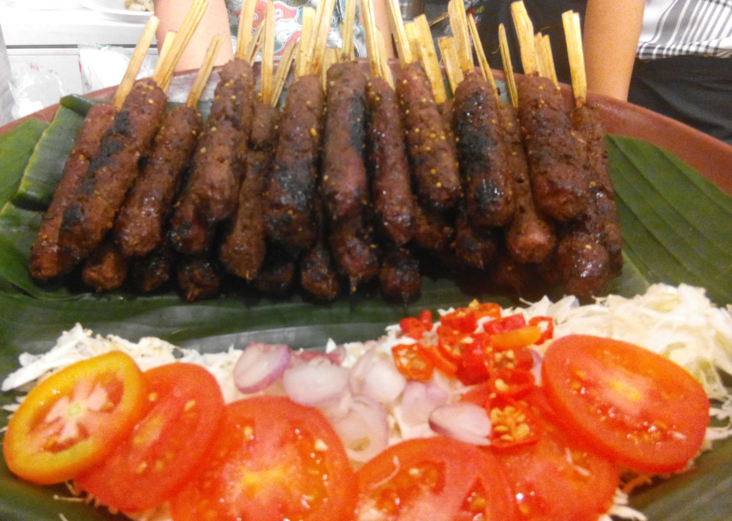 Sate buntel Kaserin dari Solo (suara.com/Dinda Rachmawati)