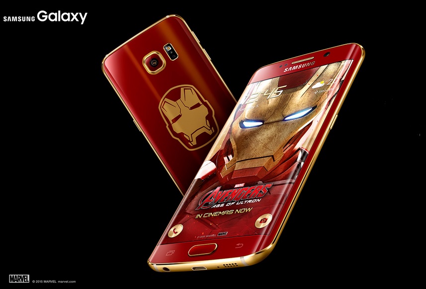 Samsung Galaxy S6 Edge Iron Man Limited Edition (www.samsung.com).