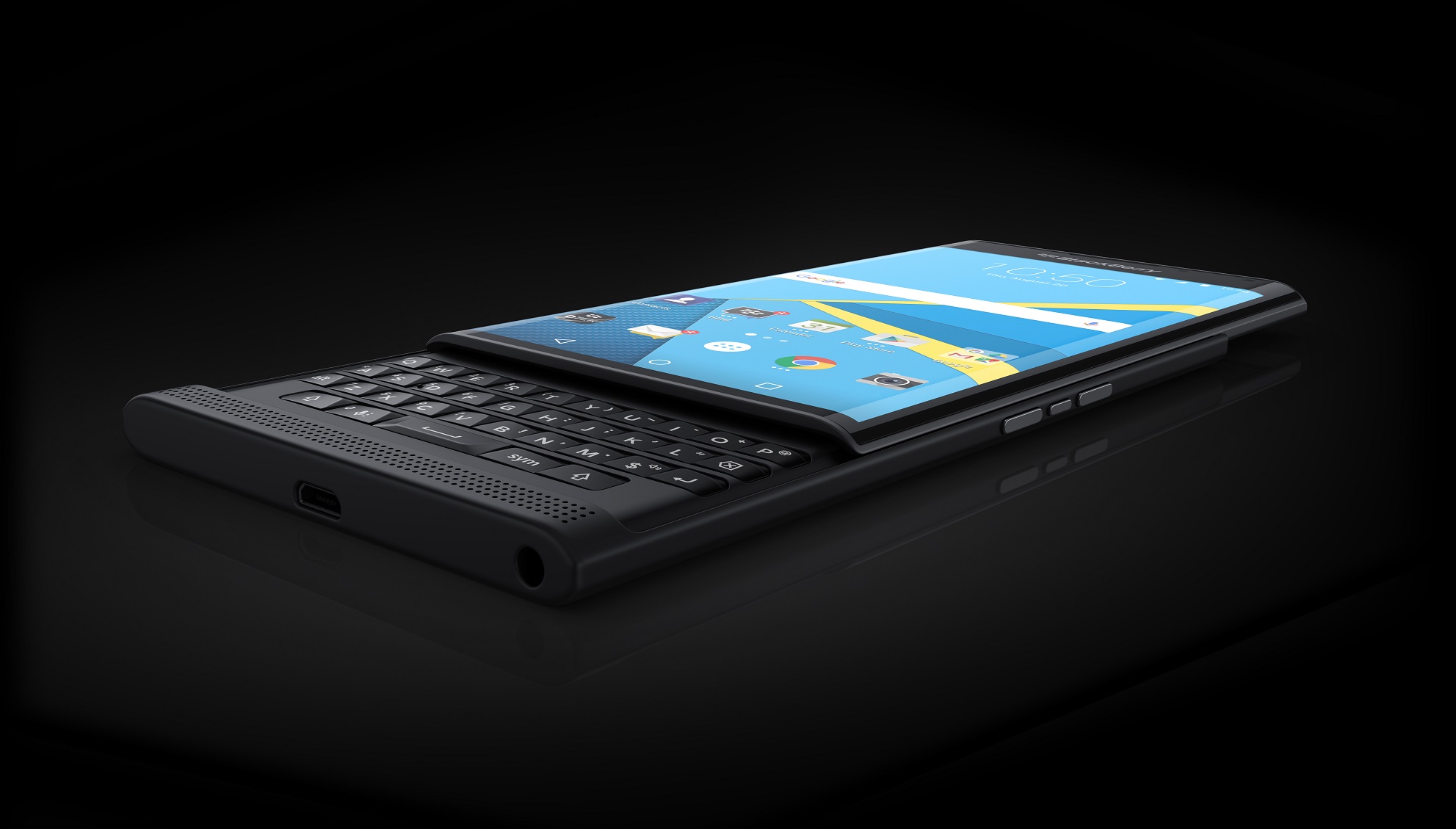 Blakcberry Priv, smartphone pertama Blackberry yang menggunakan sistem operasi Android (Inside Blackberry).