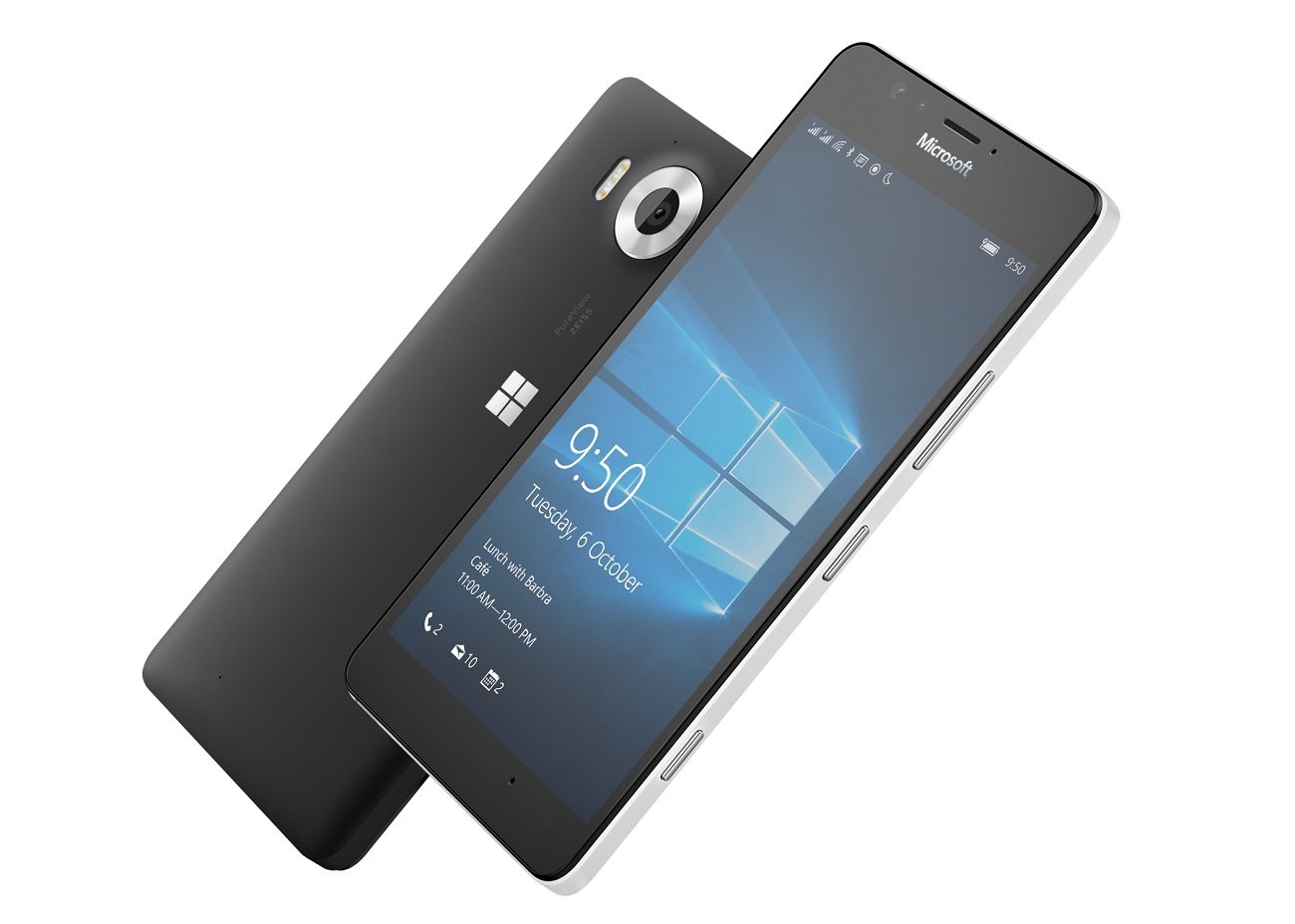 Lumia 950, smartphone anyar Microsoft yang menggunakan sistem Windows 10 (Windows Blog).