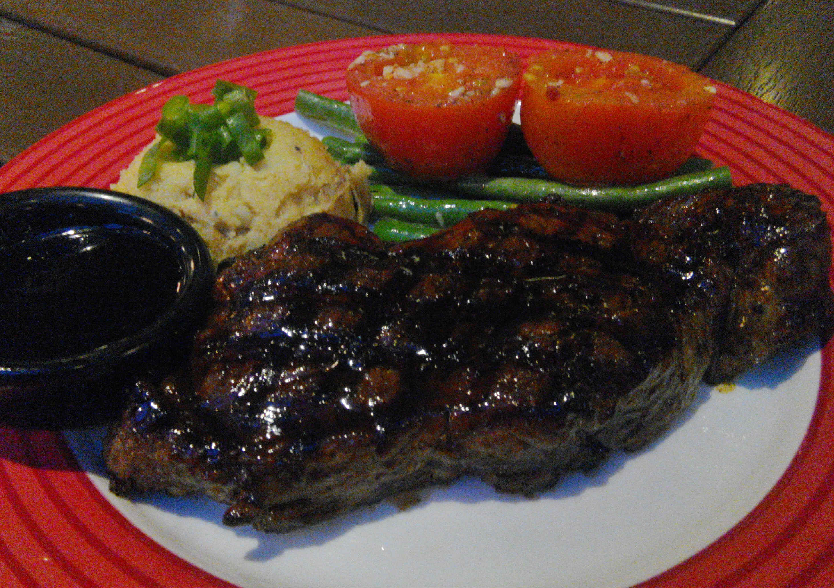 Jack Daniel's steak dari TGI Fridays. (suara.com/Dinda Rachmawati)