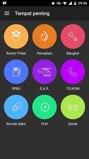 Salah satu fitur dalam aplikasi X-Igent Panic Button (Jalantikus.com).