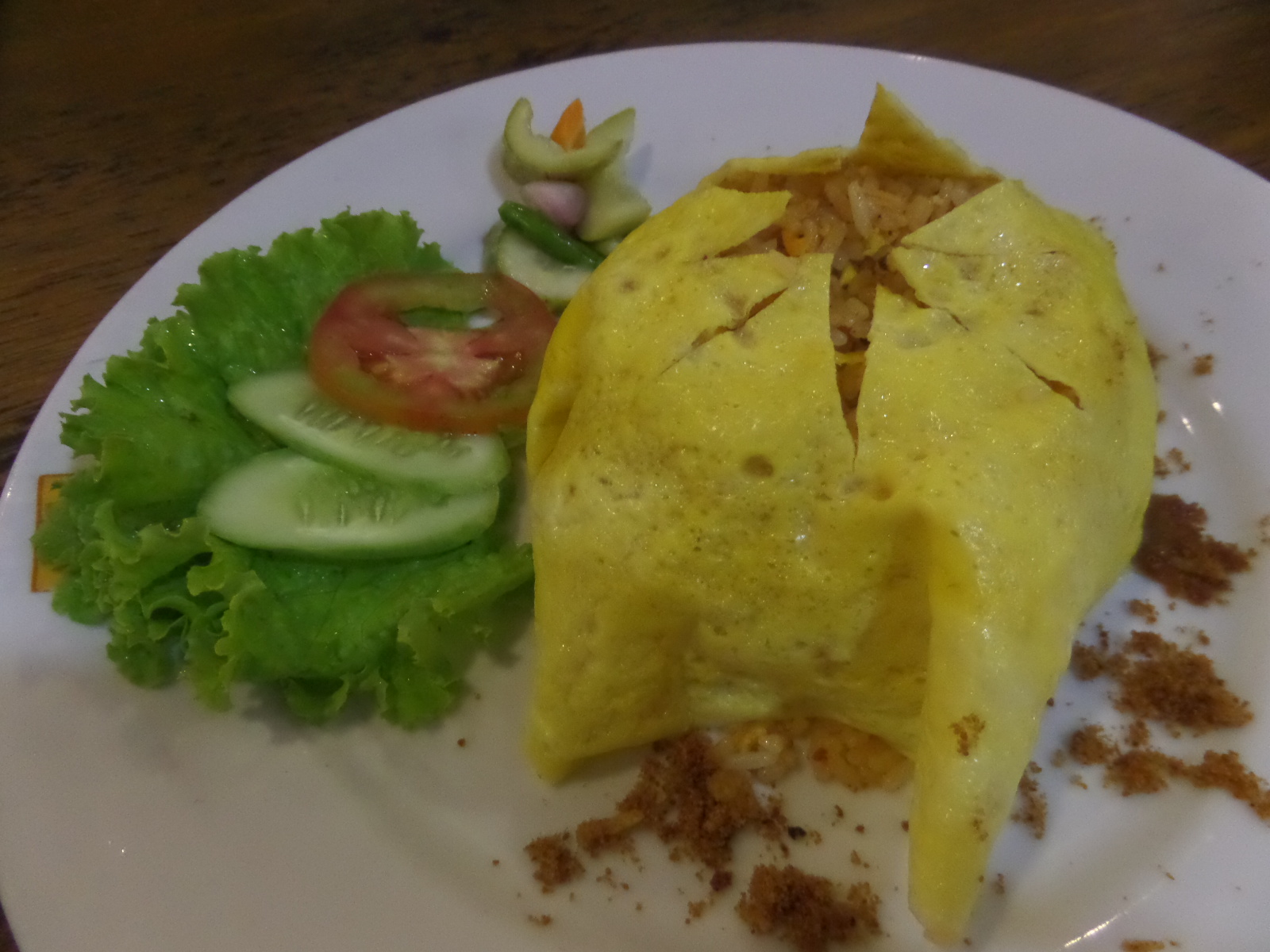 Nasi goreng kakachan. (suara.com/Dinda Rachmawati)