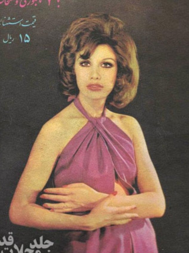 Perempuan Iran di era 1970an. (boredpanda.com)