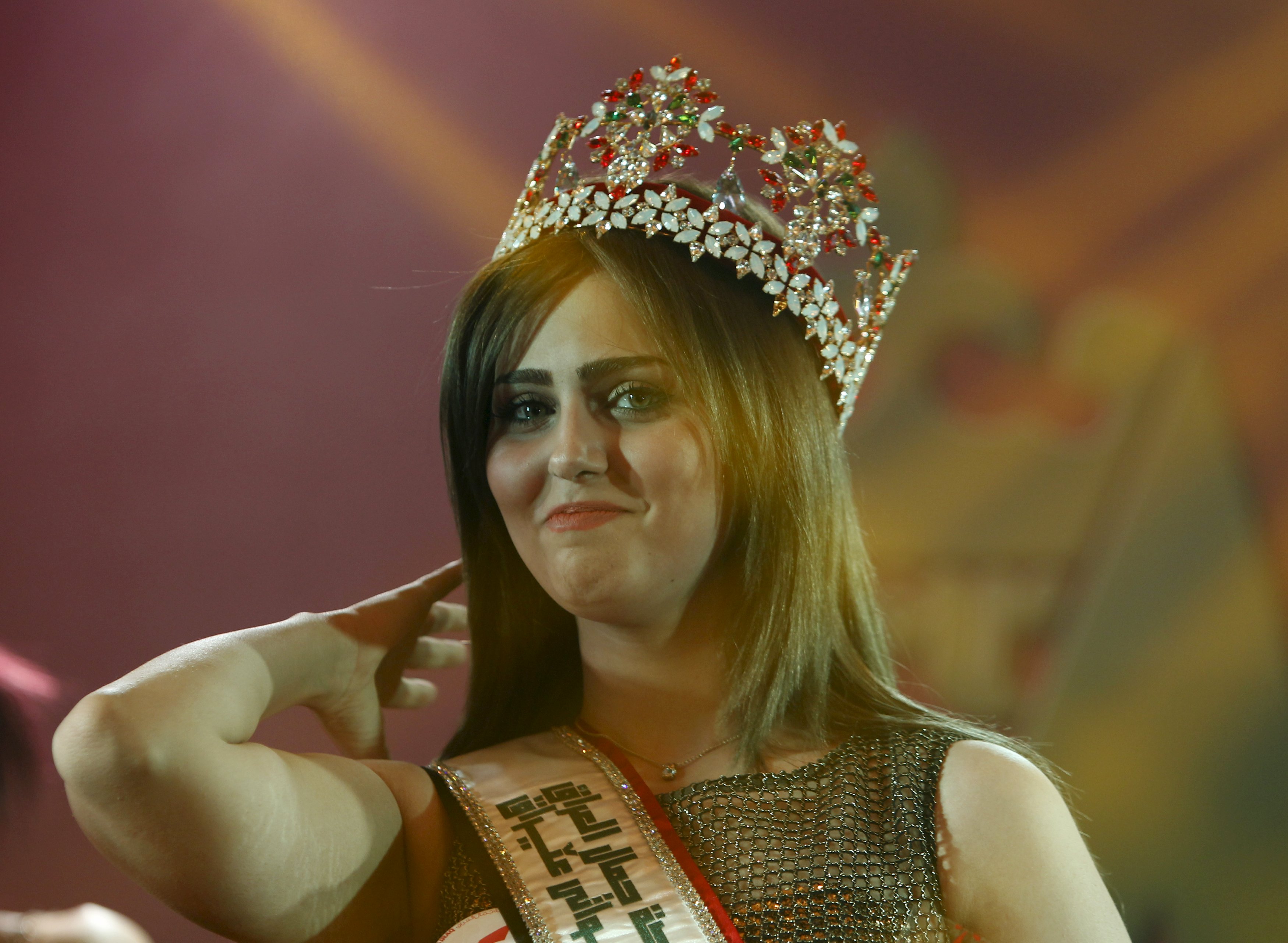 Shaymaa Qassem Abdelrahman, juara Miss Iraq 2015