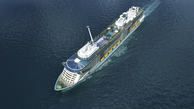 Kapal pesiar Harmony of the Seas. (Mirror)