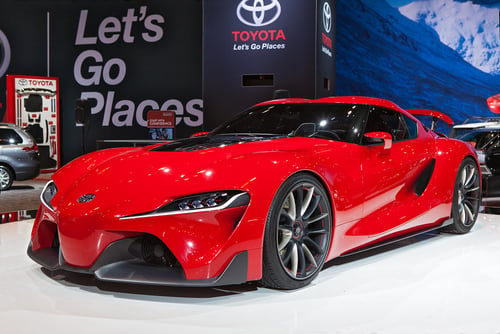 Toyota FT-1 (Shutterstock).