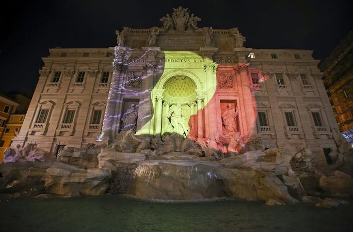 Trevi Fountain, Roma, Italia. (Reuters)