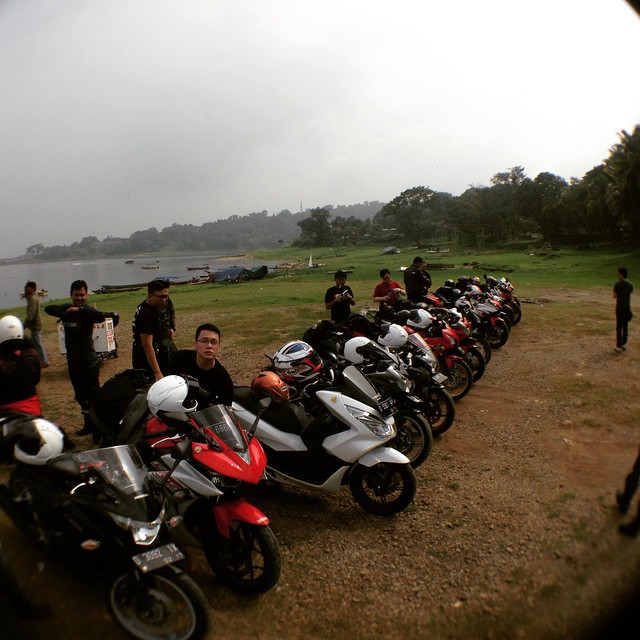 Salah satu acara touring komunitas Ceberus. (Dok. Komunitas Ceberus)