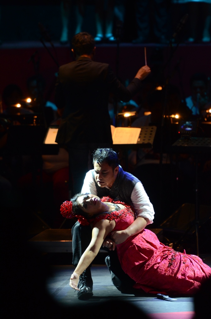 Salah satu adegan di Opera Carmen. (suara.com)