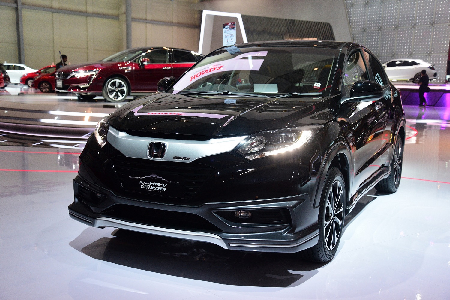 Honda H-RV Mugen dipamerkan dalam GIIAS 2016 yang digelar di BSD, Tangeran, Banten selama 11-21 Agustus (Suara.com/Honda Prospect Motor).