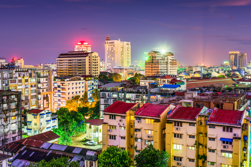 Kota Yangon, Myanmar. (Shutterstock)