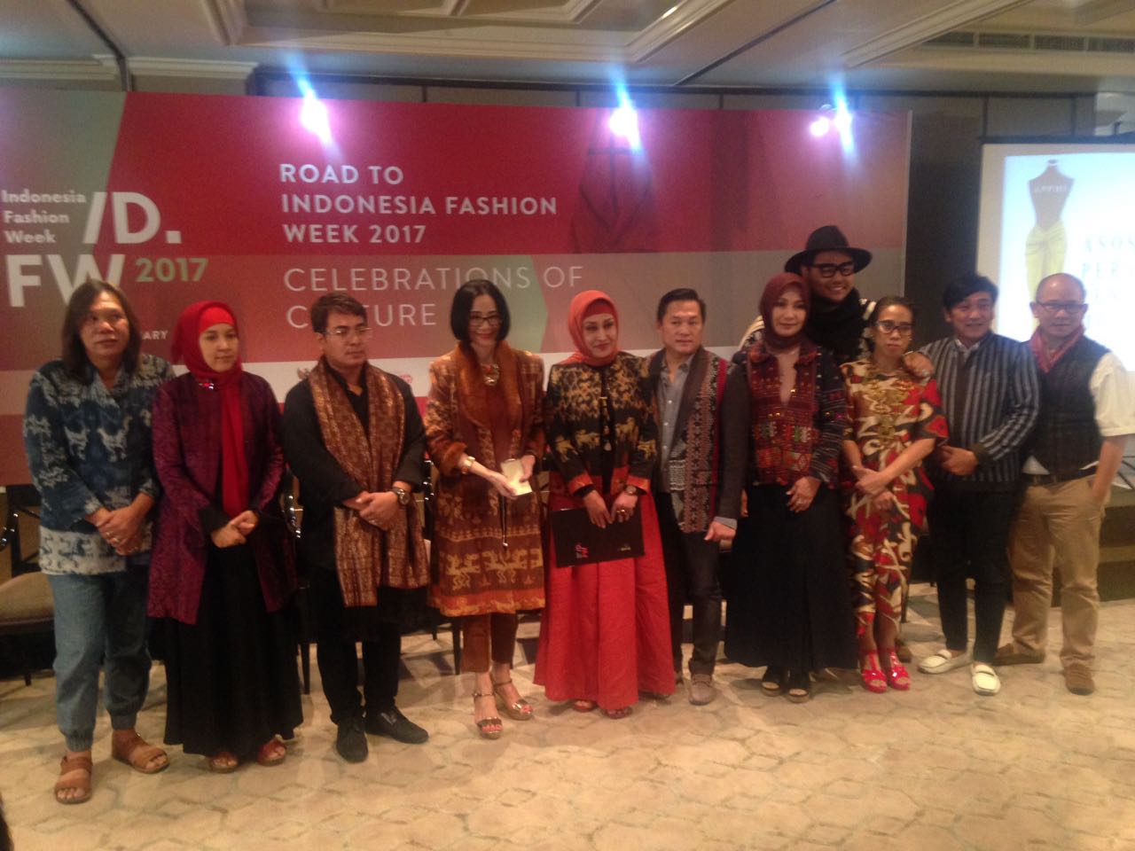 Road to Indonesia Fashion Week 2017 di Jakarta, Kamis (10/11/2016). (Foto: Suara.com/Dinda Rachmawati)