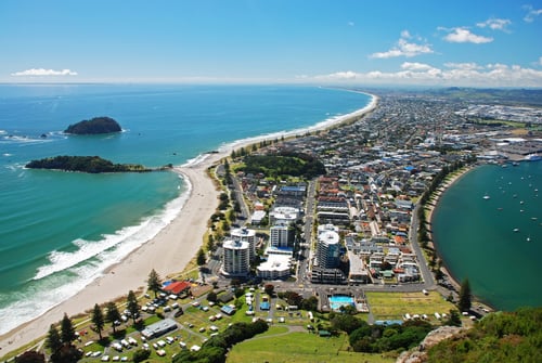 Maount Maunganui, Selandia Baru. (Shutterstock)