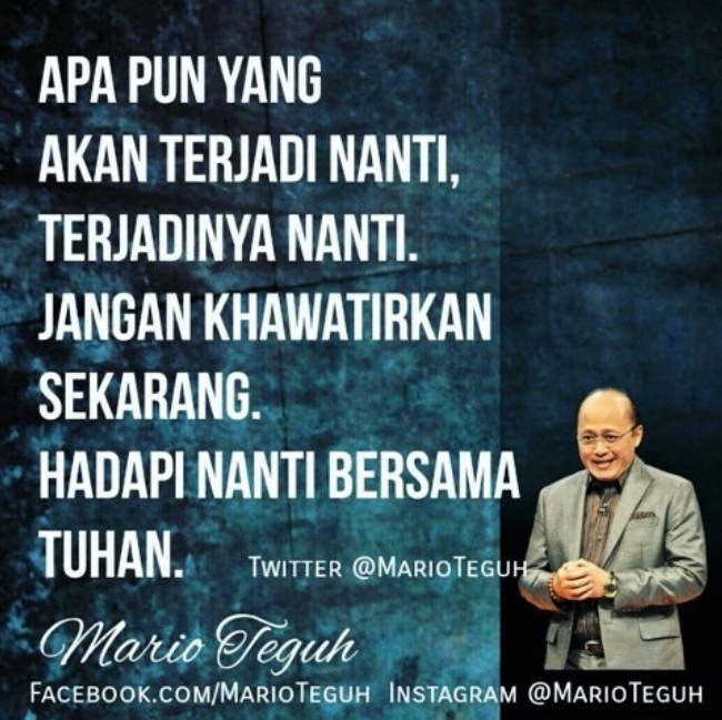 Postingan Mario Teguh