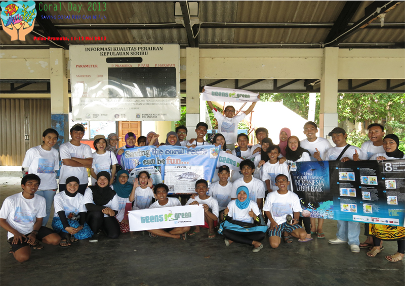 Berbagai program edukasi dan pelestarian terumbu karang dilakukan oleh Komunitas Terangi 48. (Foto: Dok. Komunitas Terangi 48)